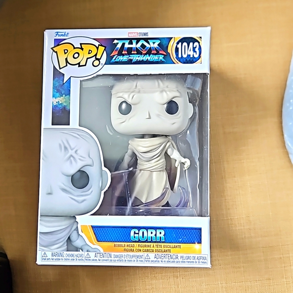 Funko Pop! Marvel Thor: Love and Thunder Gorr Vinyl Bobble-Head